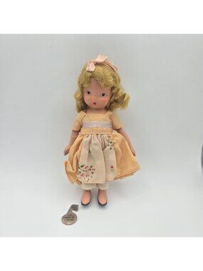 Antique Nancy Ann Story Book Doll Pretty As A Picture 124 Bisque